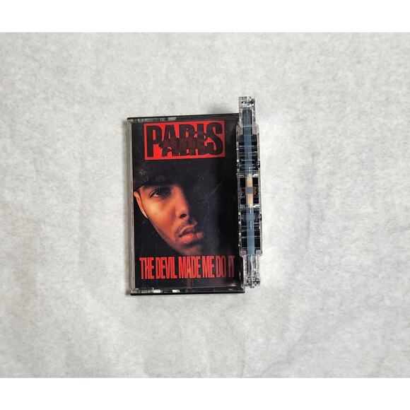 Paris The Devil Made Me Do It 1st Press Debut Tested Cassette '89/'90 Pre-owned - Picture 7 of 7